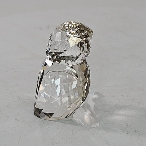 Swarovski Crystal Owl Figurine Medium Brown #1003326 Austria - Picture 4 of 8